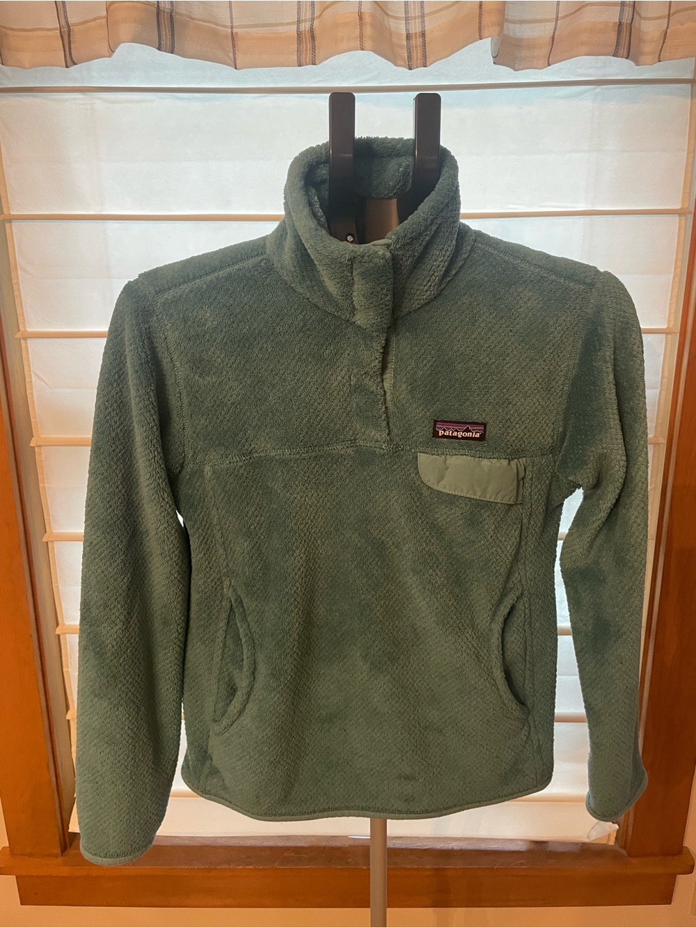 Patagonia Re-Tool Snap-T Polartec Fleece Pullover Teal Women’s Small
